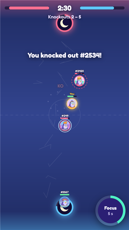 A Penguin Clash match